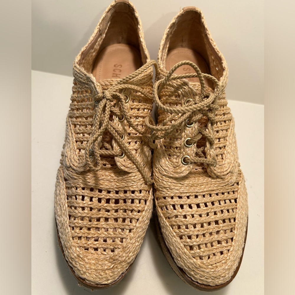 Schultz Jules Raffia Platform Espadrilles Shoes S… - image 3